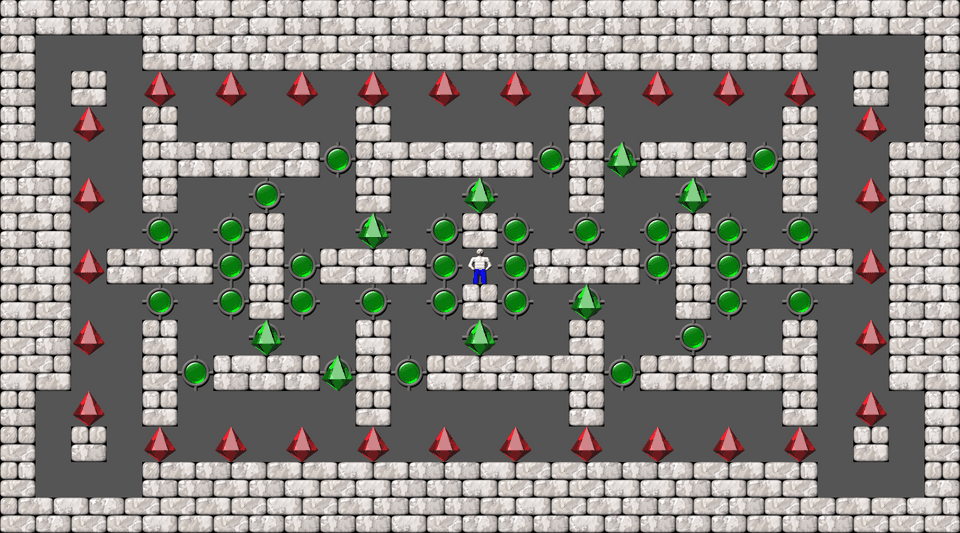 Сокобан Bugs509 collection уровень 198